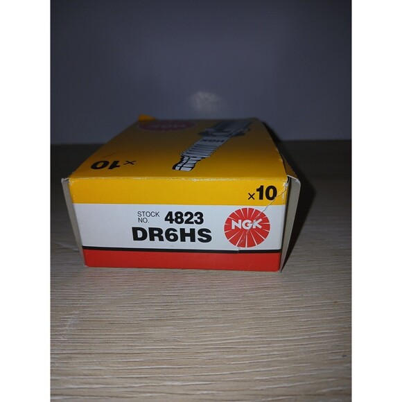 Set of 6 NGK Standard Spark Plugs DR6HS 4823  Made In Japan EAC New - Picture 2 of 16
